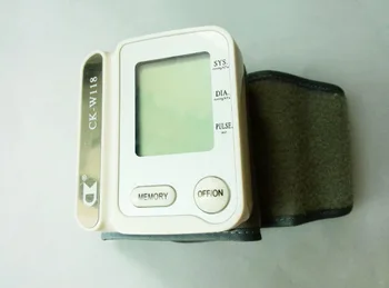 

High Quality Digital LCD Automatic Wrist Blood Pressure Monitor Heart Beat Rate Pulse Meter Measure