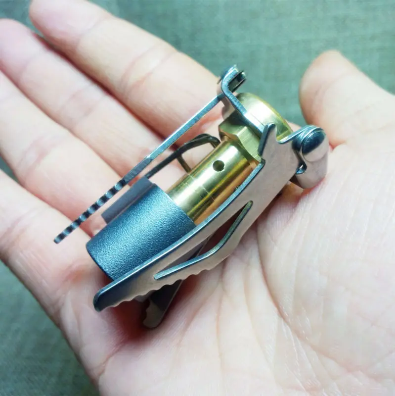 Ultralight Outdoor Folding Gas Stove Portable Camp...