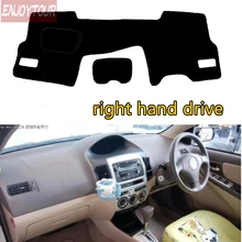 Для Toyota VIOS 2002-2007 Тюнинг автомобиля тире коврики козырек от солнца приборной панели крышки kовровое покрытие RHD 2003 2004 2005 2006