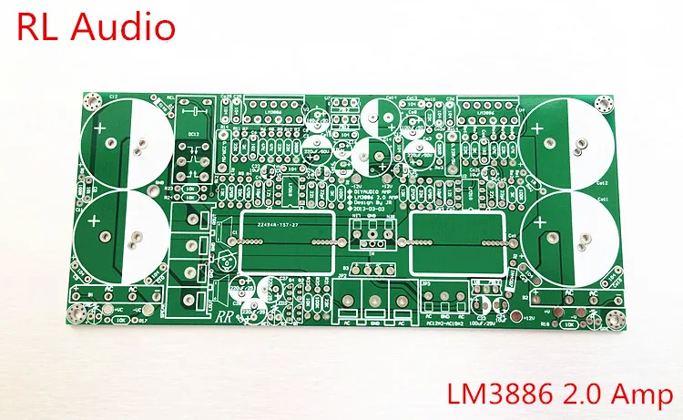 3886 amp audio circuit lm3886 2.0 amplifier with speaker