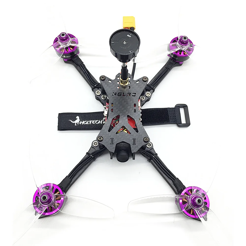 

HGLRC BATMAN220 Drone with Camera 220mm 5.8G 48CH F4 600TVL FPV Racing Drone RC Quadcopter w/ Frsky XM+ Receiver BNF