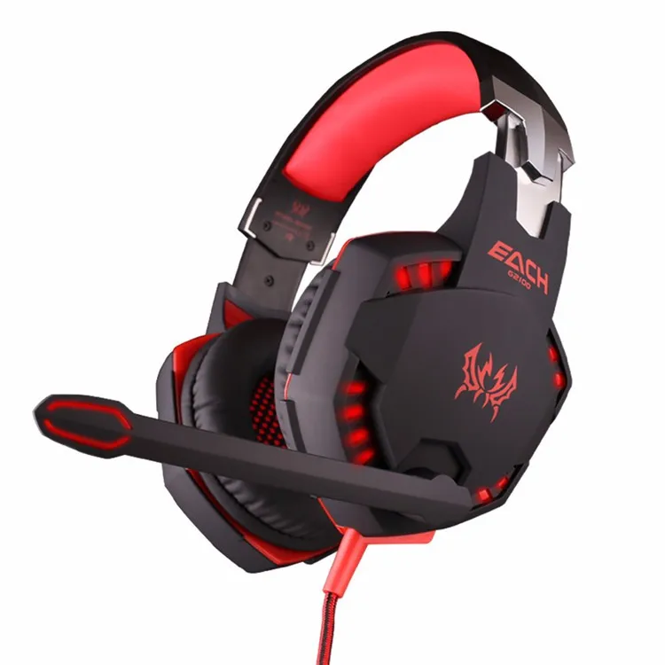 Professional Stereo Hifi Glow Gaming Voice Music Earphones Shake Computer Gamer Headset For PC Game With Microphone (20)