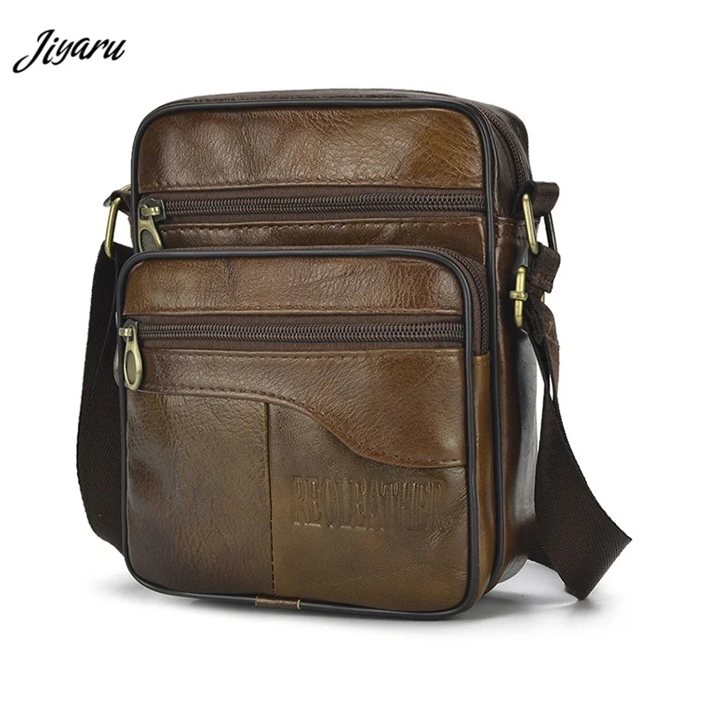 1piece Male Soft Wear resistant Handbags Faux Leather Men Messenger