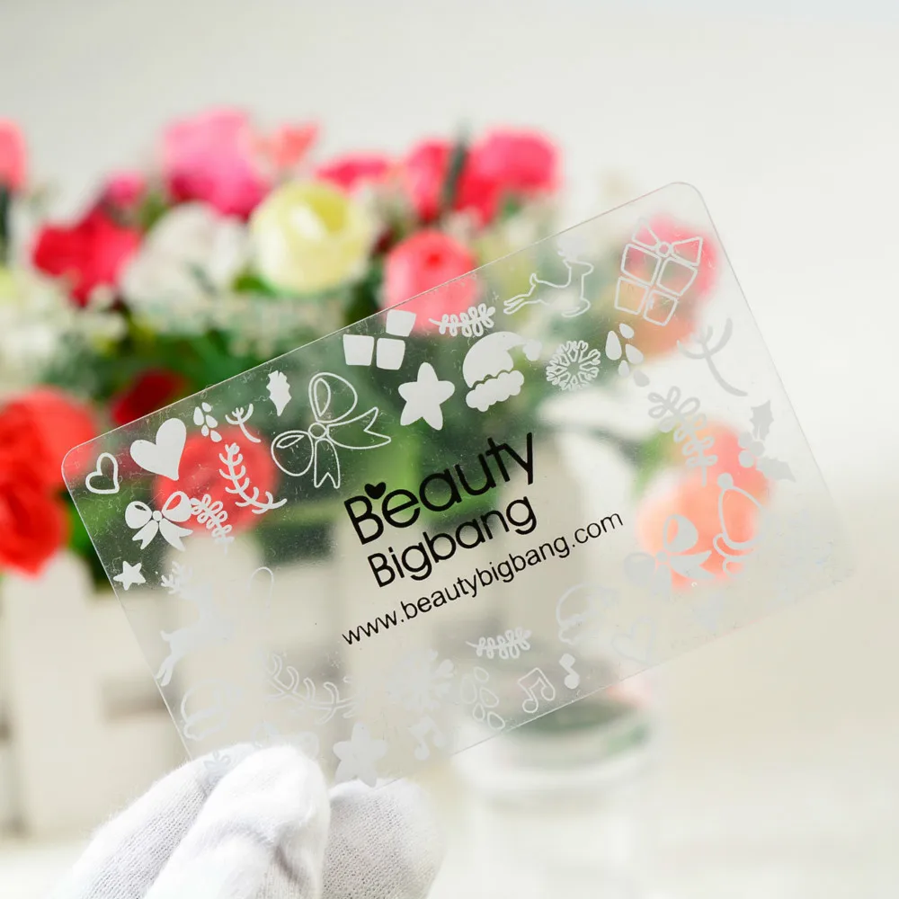 Скребок BeautyBigBang штамп с лаком для ногтей пластиковый маникюра 5 шт.|nail tools|nail manicure