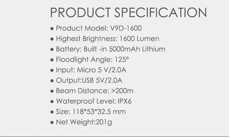Best Gaciron 1600 Lm Bicycle Front Torch USB Rechargeable MTB Handlebar Flashlight Waterproof Road Bike Cycling Power Bank Head Light 2 Best Gaciron 1600 Lm Bicycle Front Torch USB Rechargeable MTB Handlebar Flashlight Waterproof Road Bike Cycling Power Bank Head Light 2