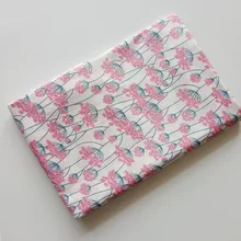 Лидер продаж, детское хлопковое саржевое стеганое детское постельное белье в японском стиле с цветочным рисунком для шитья, D30