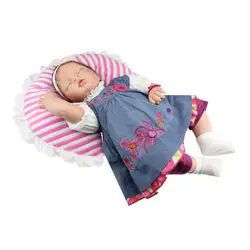 OCDAY 55 см Моделирование Baby Reborn кукла высокого качества мягкий силиконовый прекрасный младенец Спящая кукла Новорожденные девочки дети Playmate