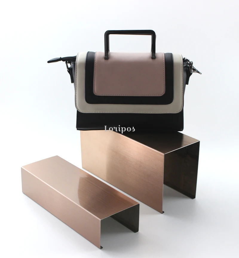 

Metal High Low Shoes Display Stool Shoe Bag Counter Display Shoes Display Rack Stand Shoes Holder Stand Organizer U Table Rack