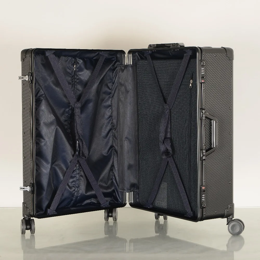 SEABIRD алюминиевая рама & drawbars PC TSA устойчивый к царапинам Дорожный чемодан Тележка