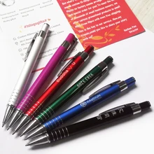 Индивидуальные роскошные свадебные приглашения красочные металлические шариковые ручки напечатаны с Вашими пожеланиями текст для вашего свадебного сувенира