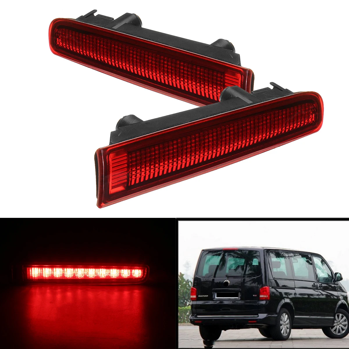 2pcs for VW T5 T6 Brake Light Left & Right Barn Door High Level Third
