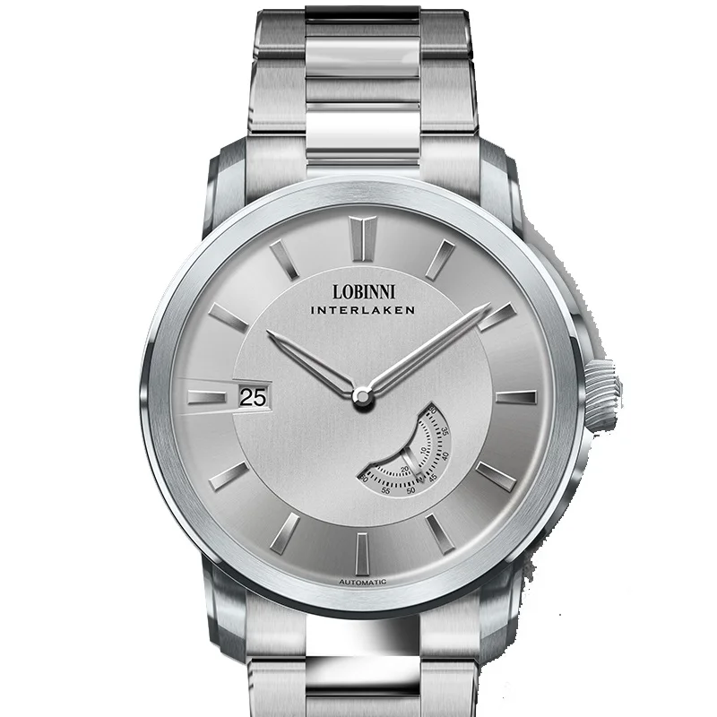 

Luxury Brand LOBINNI Watch Men Japan Top Automatic Mechanical MOVT Sapphire Waterproof relogio Stainless Steel Clock L16014-8