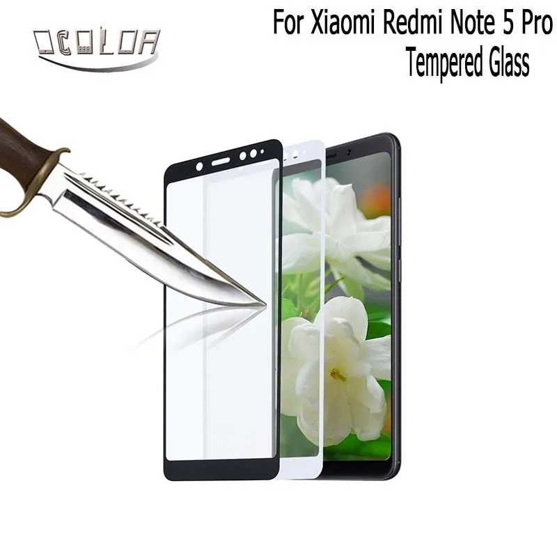 Ocolor для Xiaomi Redmi Note 5 Pro закаленное стекло 99 дюйма Защитная пленка экрана Замена iaomi |