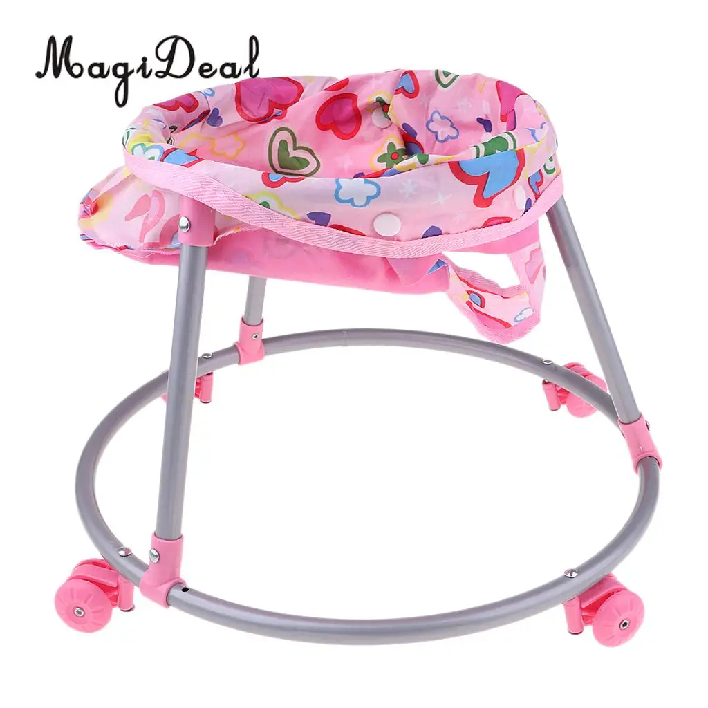 Dollhouse Baby Doll Simulation Stroller Chair Carrier Seat Nursery Room Furniture Doll Accessories