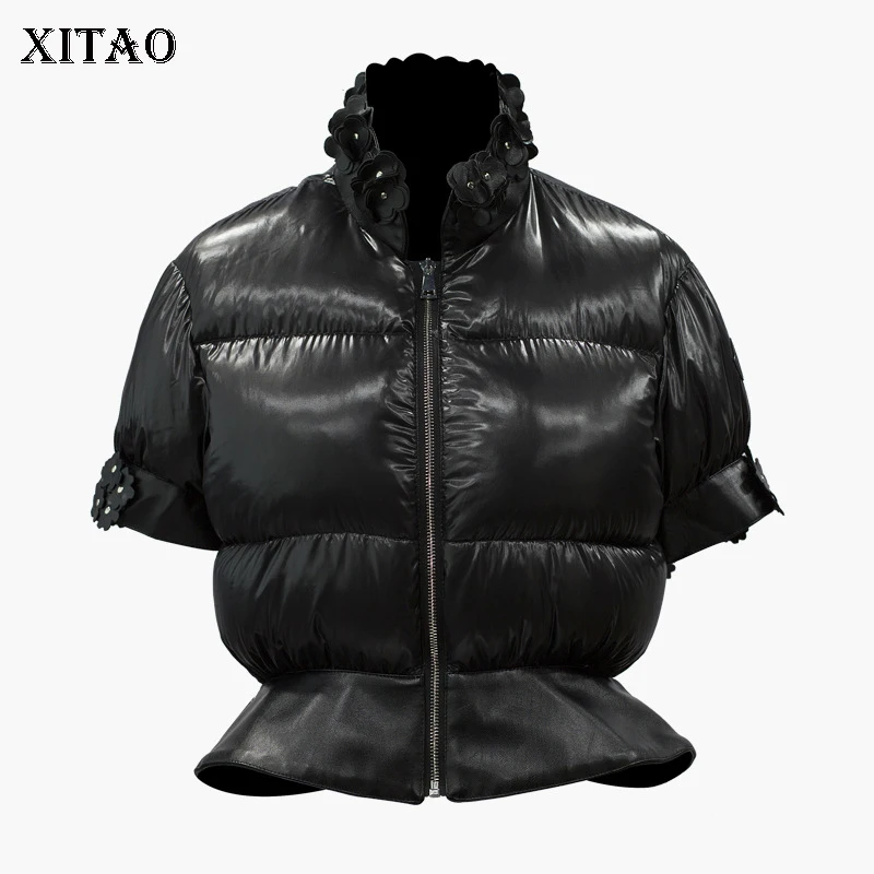 [XITAO] Новые женские 2018 осенние корейские модные белые пуховики на утином пуху с