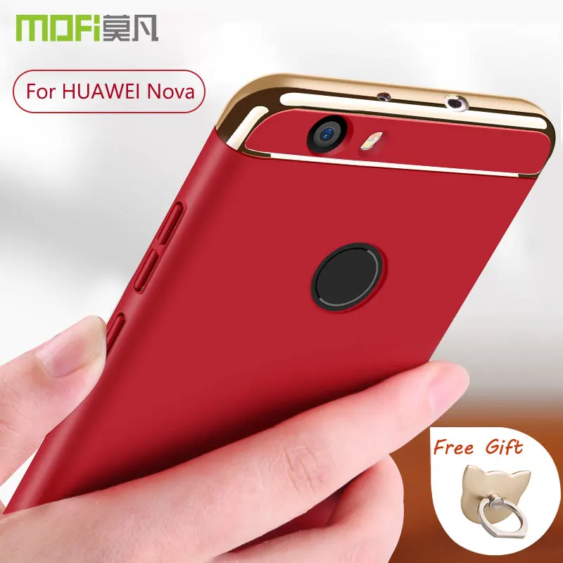 Nova/чехол для Huawei NOVA чехол MOFI оригинальный 3 в 1 люкс Твердый переплет Защита Чехол