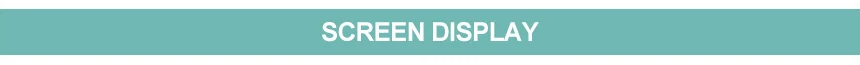 8.Screen Display