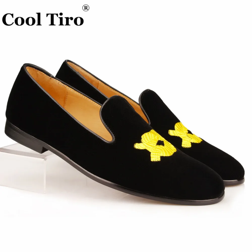 black Velvet shoes men flat (1)