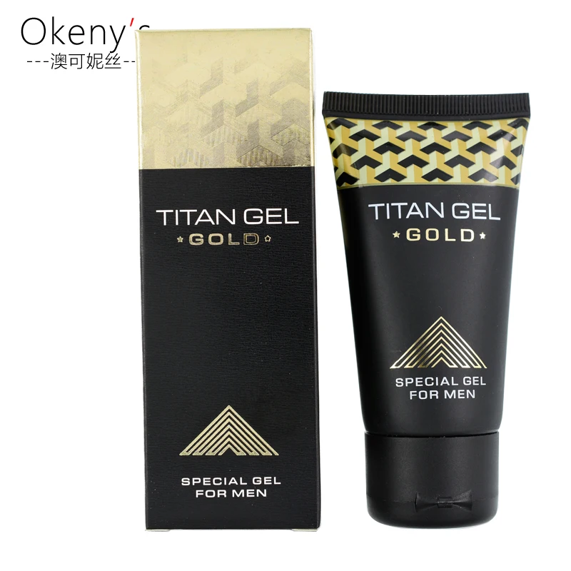 

Original Titan Gel Gold Provocative Enlargement Antiperspirants Retarder Intime Gel Happiness Time Delay Erection Cream