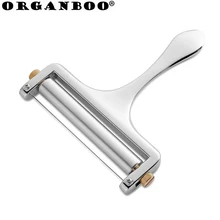 ORGANBOO 1 шт. цинковый сплав Регулируемая терка для сыра слайсер проволока резак для сыра нож для масла антипригарный провод резак для сыра 4 дюйма