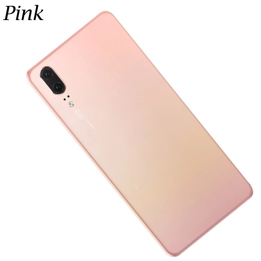 Glass Phone Back Cover For Huawei P20 Battery Cover EML L29 L22 Back Glass Door Housing Case Replacement Parts