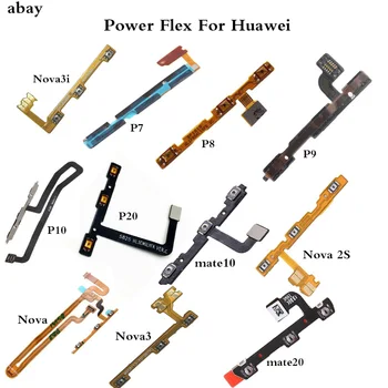 

On Off Volume Up Down Button Key Power Flex Cable For Huawei P7 P8 P9 P10 P20 Lite Pro mate 20 10 lite nova 3 Replacement Parts