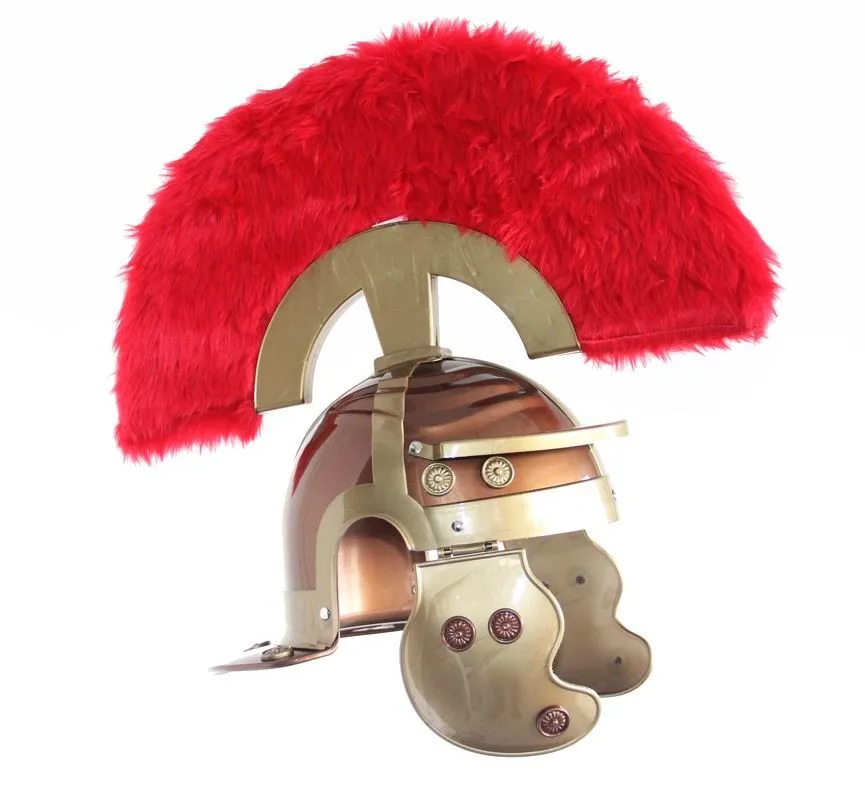 Cosplay Dança Roma Antiga Capacete Guerreiro Boné Spartacus Chapéu 4 High Quality Brinquedos e hobbies