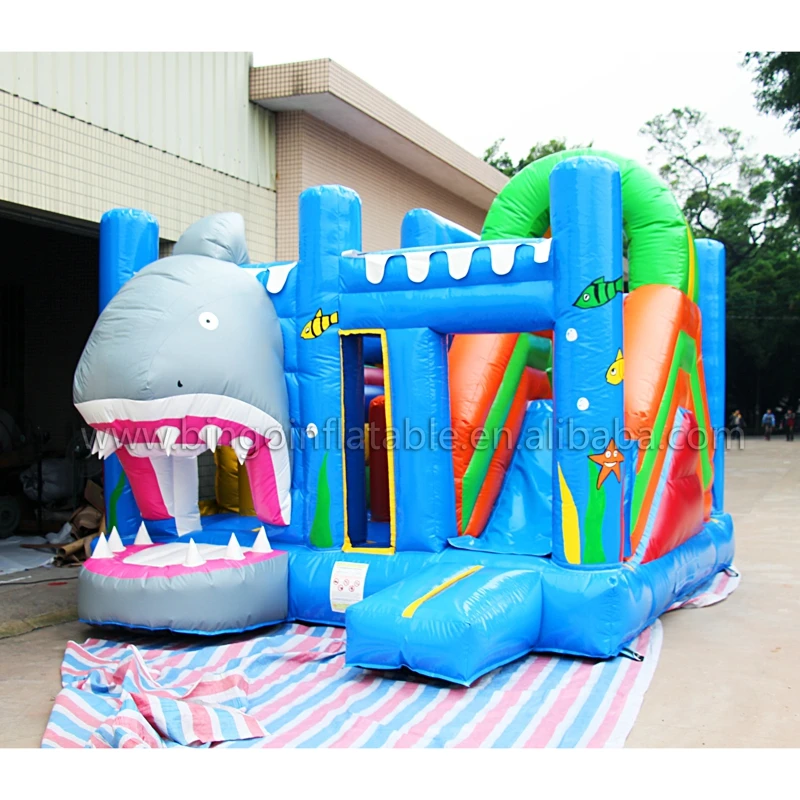 Outdoor inflatable jumping castle, inflatable bouncer and slide combos