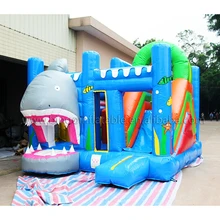 Outdoor inflatable jumping castle, inflatable bouncer and slide combos for children toy