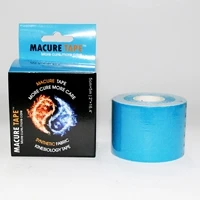 Лента для нарезки, кинезиологическая лента I Strip Y Strip Kinesiology Precut Tape,, 5 см x 5 м - Цвет: Blue