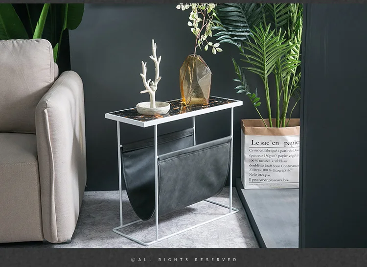 Модные журнальные столы в стиле Луи, скандинавский диван, квадратный простой современный мраморный мини