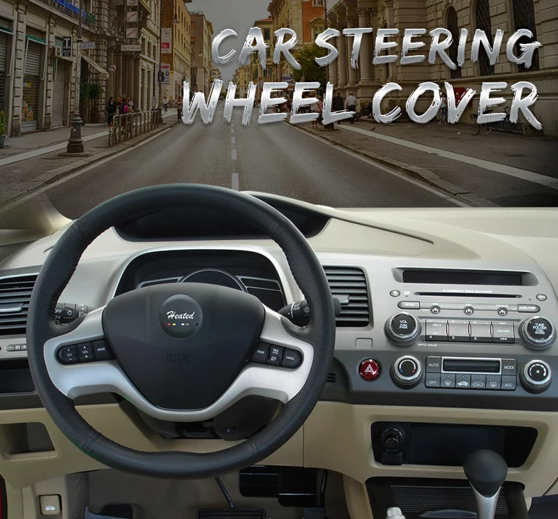 Steering Wheel Cover for Honda Civic Old Civic 2006-2009 YEAR