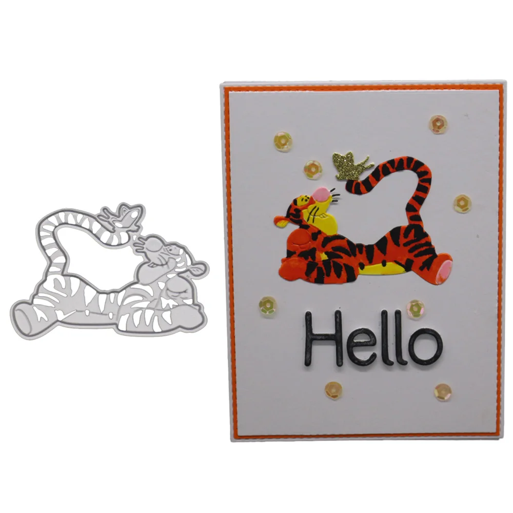 

Cute Animal Metal Die Cutting Dies Scrapbooking Embossing Folder Suit For Cutting Machine DIY Making Tools