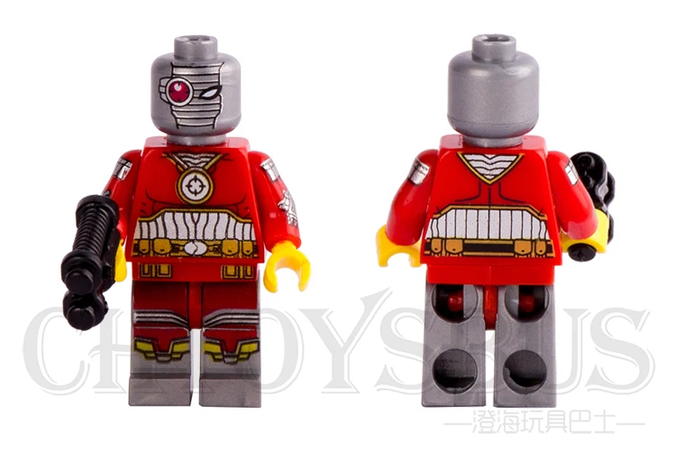 Одной продажи Дэдшот Floyd Лоутон Gotham Бэтмен супер героев собрать minifig Модель