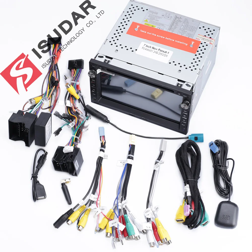 Clearance Isudar Car Multimedia Player Android 9 2 Din Stereo System For VW/Volkswagen/Passat/Golf/Skoda Octa Core 4GB RAM Wifi USB DVD 5