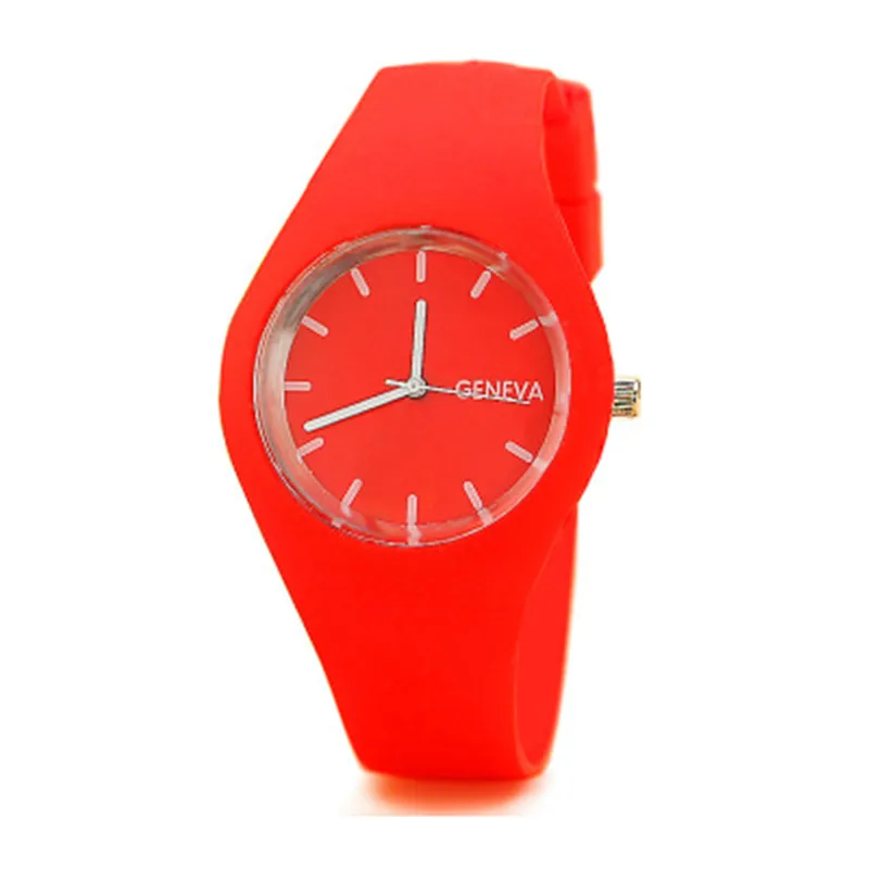 Женские часы-браслет, яркие цвета, известный бренд, Женские кварцевые наручные часы из искусственного силикона, Женские винтажные наручные часы, relojes mu