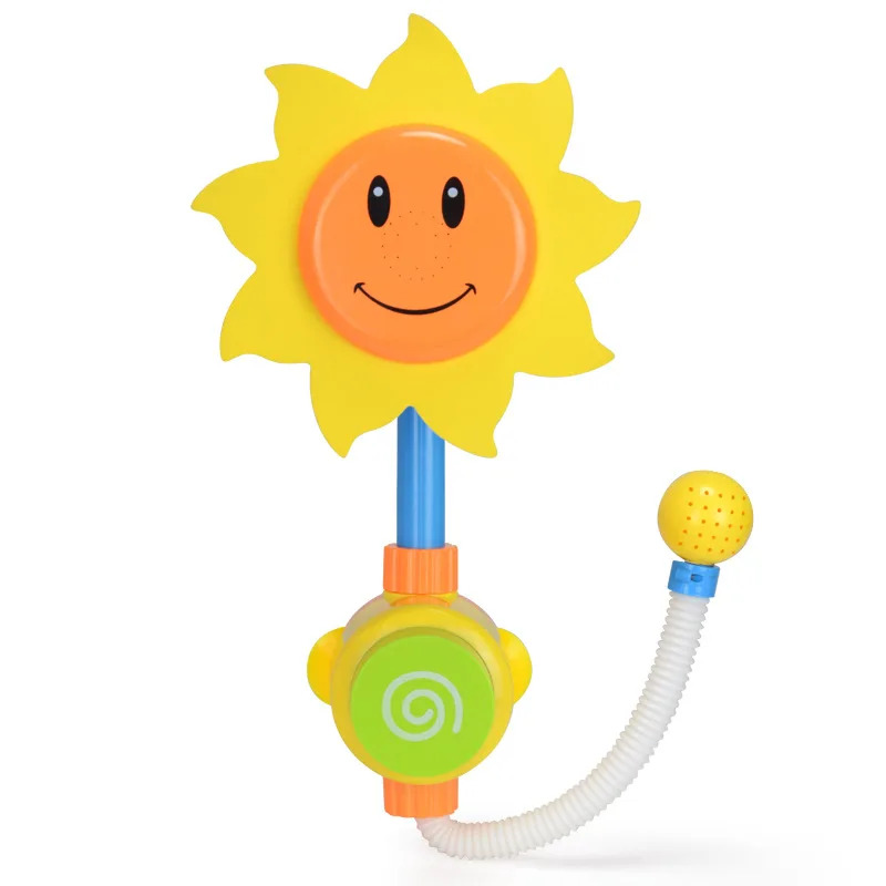 

Sunflower Baby Bath Toys Water Shower Spray Bathing Tub Fountain Toy for Kid Children Gifts @Z402