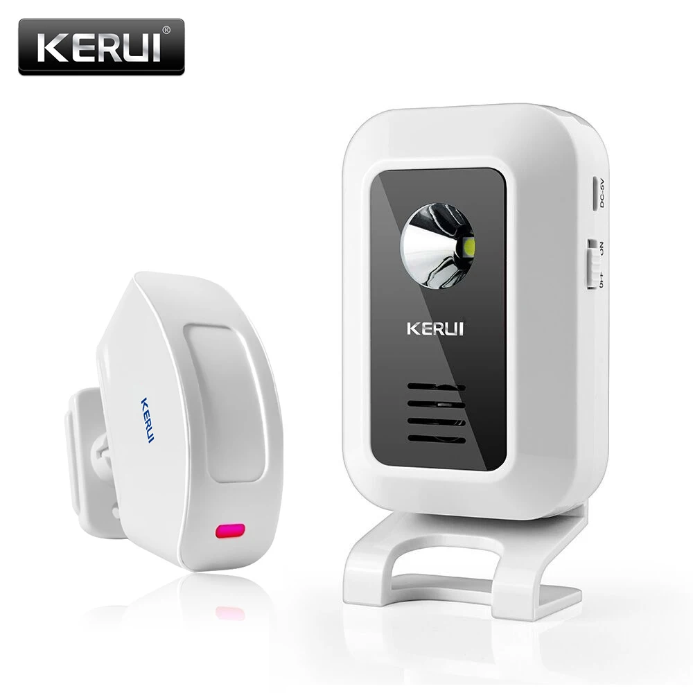 imágenes para KERUI 433 MHz Wireless Cortina PIR Movimiento KR-M7 Strobe Luz de Bienvenida Puerta Bell Chime Sensor de Movimiento Inalámbrico de Alarma Antirrobo Sistema imágenes para KERUI 433 MHz Wireless Cortina PIR Movimiento KR-M7 Strobe Luz de Bienvenida Puerta Bell Chime Sensor de Movimiento Inalámbrico de Alarma Antirrobo Sistema
