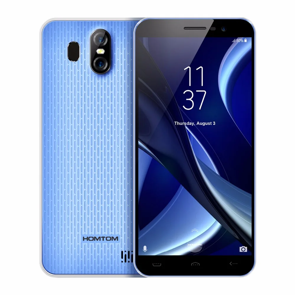HOMTOM S16 3g смартфон 5 дюймов 18:9 1280*640 Пиксели Экран MTK6580 Quad Core 2 Гб Оперативная память 16