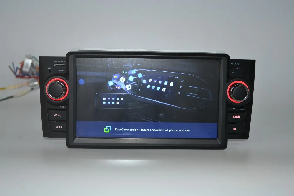 Discount 7 inch 2 din android 9 car DVD gps navigation for fiat LINEA,radio,wifi,quad core,English,russian,french 27