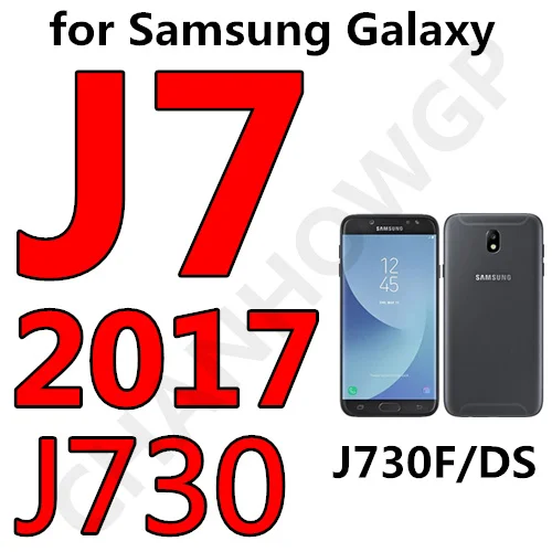 Закаленное Стекло для Samsung Galaxy J3, J5, J7 года A3 A5 на J5 J7 J2 Prime Экран протектор чехол с полным покрытием Защитная крышка - Цвет: J7 2017 J730