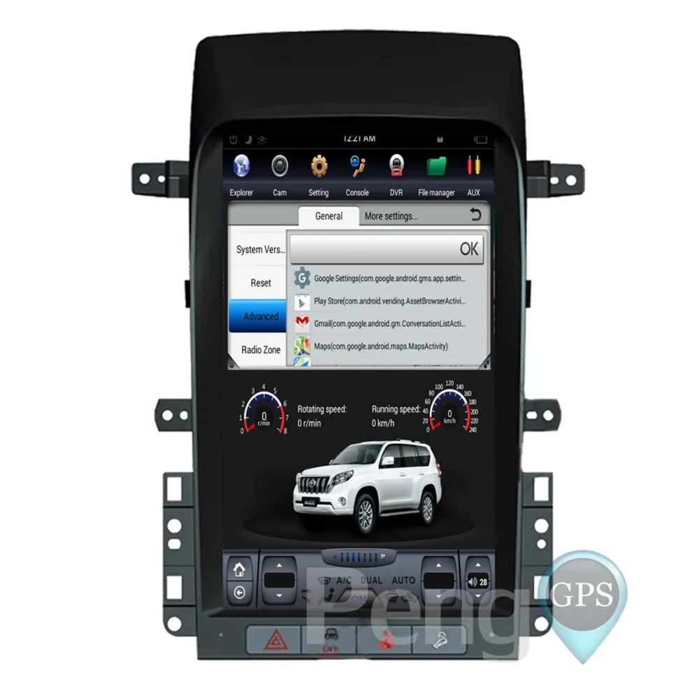 Perfect Tesla Style Android 6.0 Quad Core Car GPS Navigation DVD Player for Chevrolet Captiva (Factory Navi) 2013 2014 2015 2016 2017 4