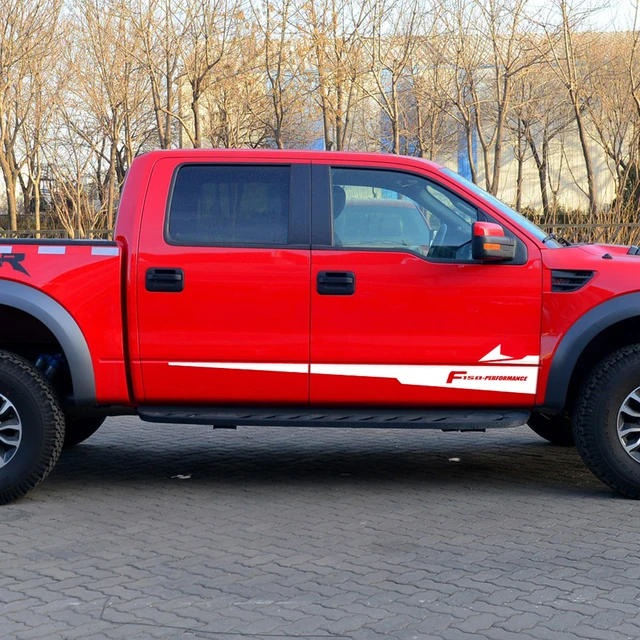 F 150 Performance Car Side Skirt Stripe Graphics Vinyl Decal Car