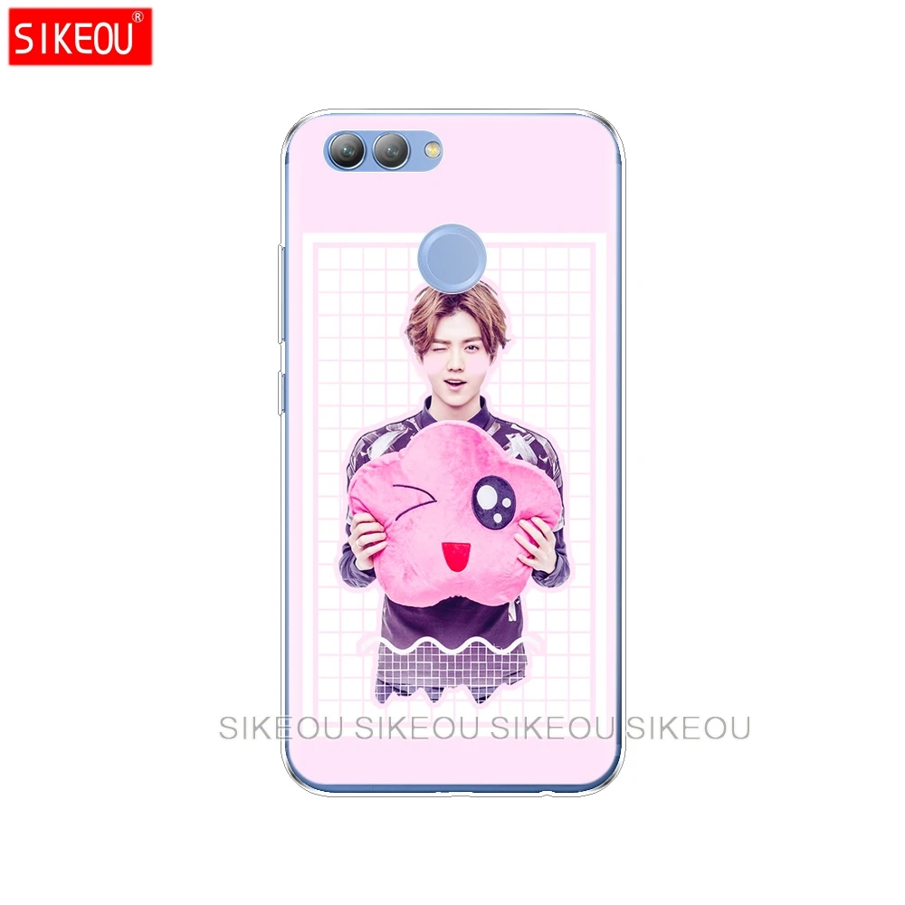 Силиконовый чехол для телефона huawei Y3 Y6 Y5 2 II 2017 nova 3e 2s LITE plus Kpop exo LUHAN Park Chanyeol|Бамперы|