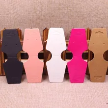 1 лот = 100 шт. Лидер продаж розовый/черный/белый/kraft красная роза карта для ожерелья пользовательские цена логотипа Экстра минимальный объем заказа: 1000 шт. 12,5x4 см