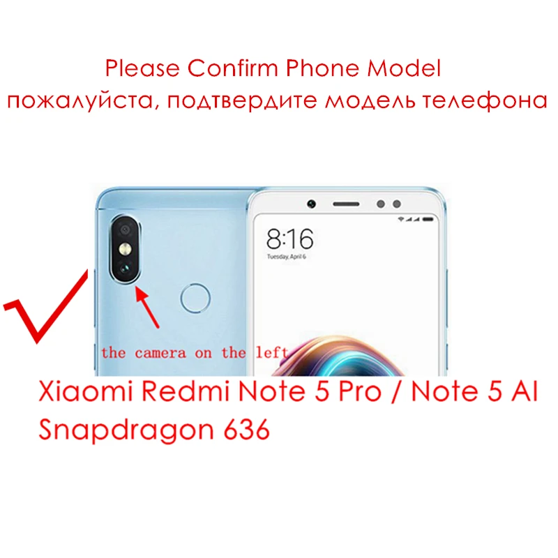 Для Xiaomi Redmi Note 5 Pro задняя крышка корпус Металлическая Задняя крышка батареи+ стекло камеры+ ключ для боковой кнопки запасные части