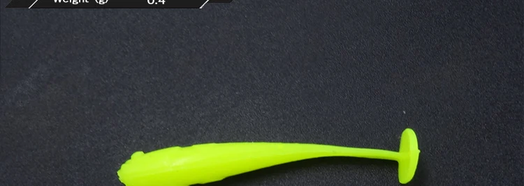 Artificial Bait 3.5cm 0.4g Soft Minnow Wobbler Worm bait Jig Head Soft Lure Shad Fly Rock Fishing Silicon Rubber Fishing Lure (4)