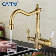GAPPO kitchen faucet antique brass kitchen sink mixer tap Crane drink water Faucet water filter faucet torneira