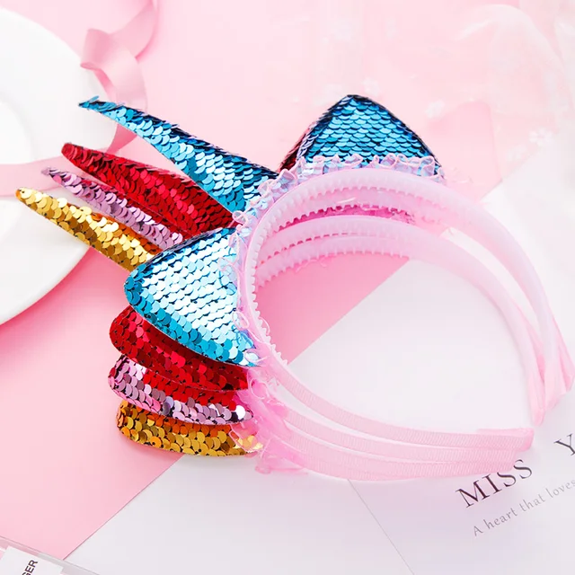 New Fashion Cute Unicorn Cat Ears Lace Headband