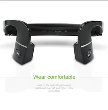 New arrival S.Wear LF-18 Wireless Bluetooth 4.1 Stereo Headset Neck-strap Headphone Bone Conduction NFC Hands-free Earphone LF18
